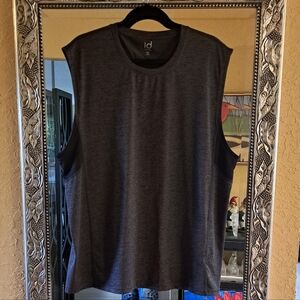 IDEOLOGY XXL Men's Charcoal Sleeveless Tank